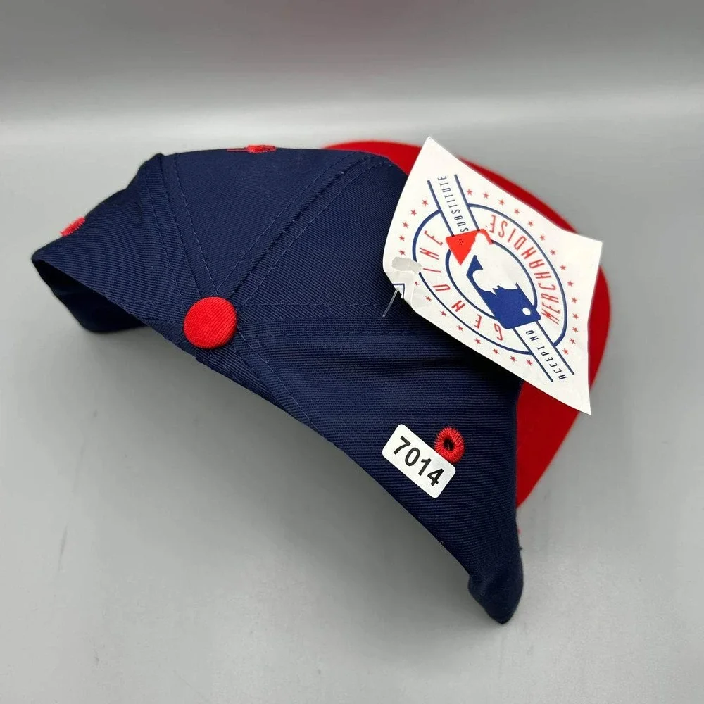 Vintage Cleveland Indians Guardians Hat Men Signatures Snap Back Cap New